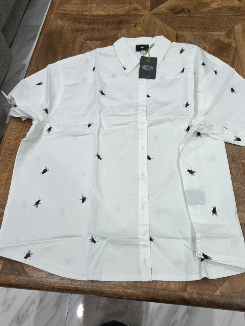 Lazy Oaf top size XXL New